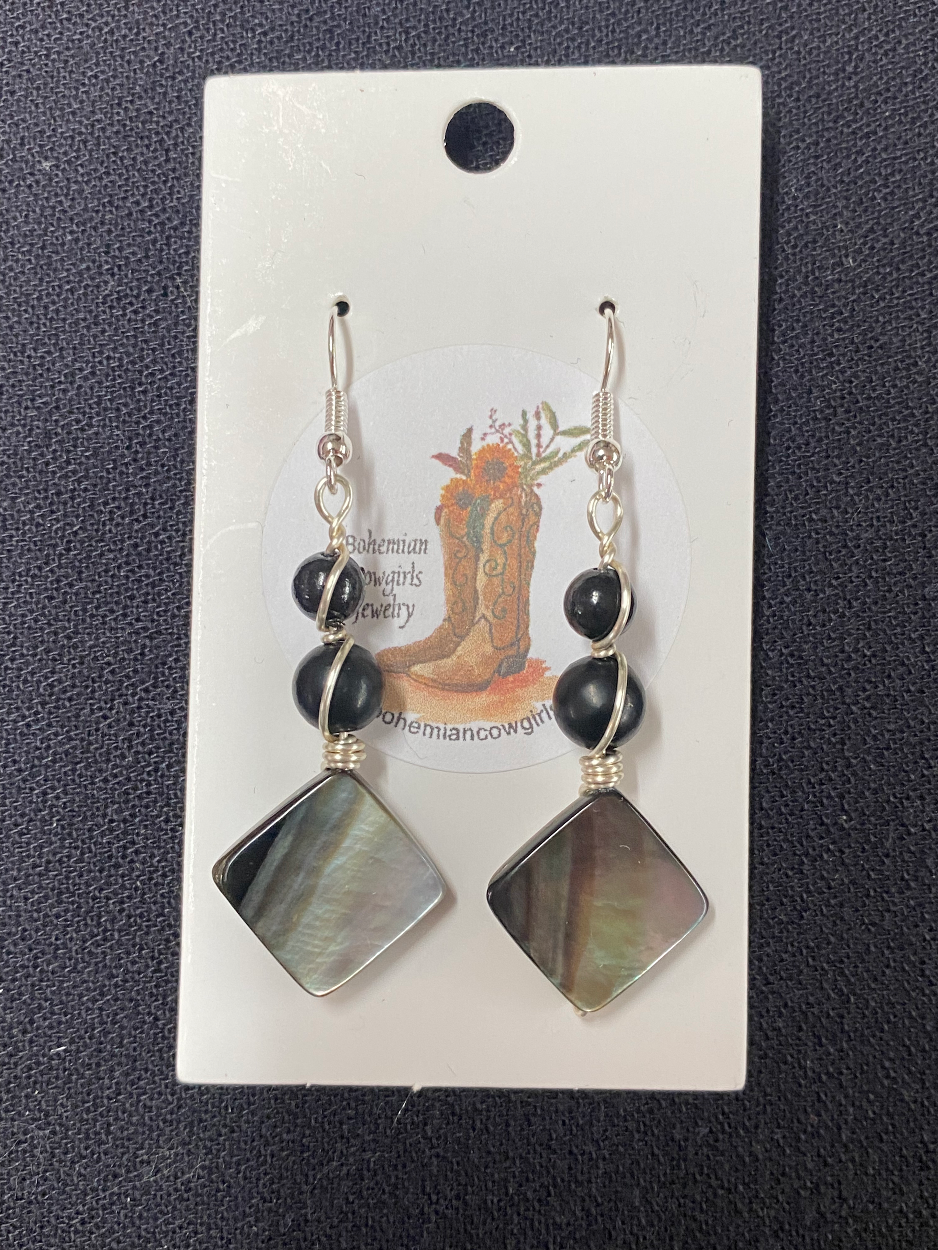 Abalone Earrings 