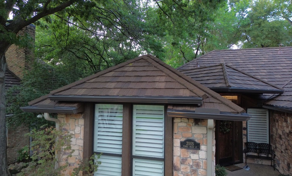DECRA Stone Coated Steel Roof Replacement in Dallas, TX