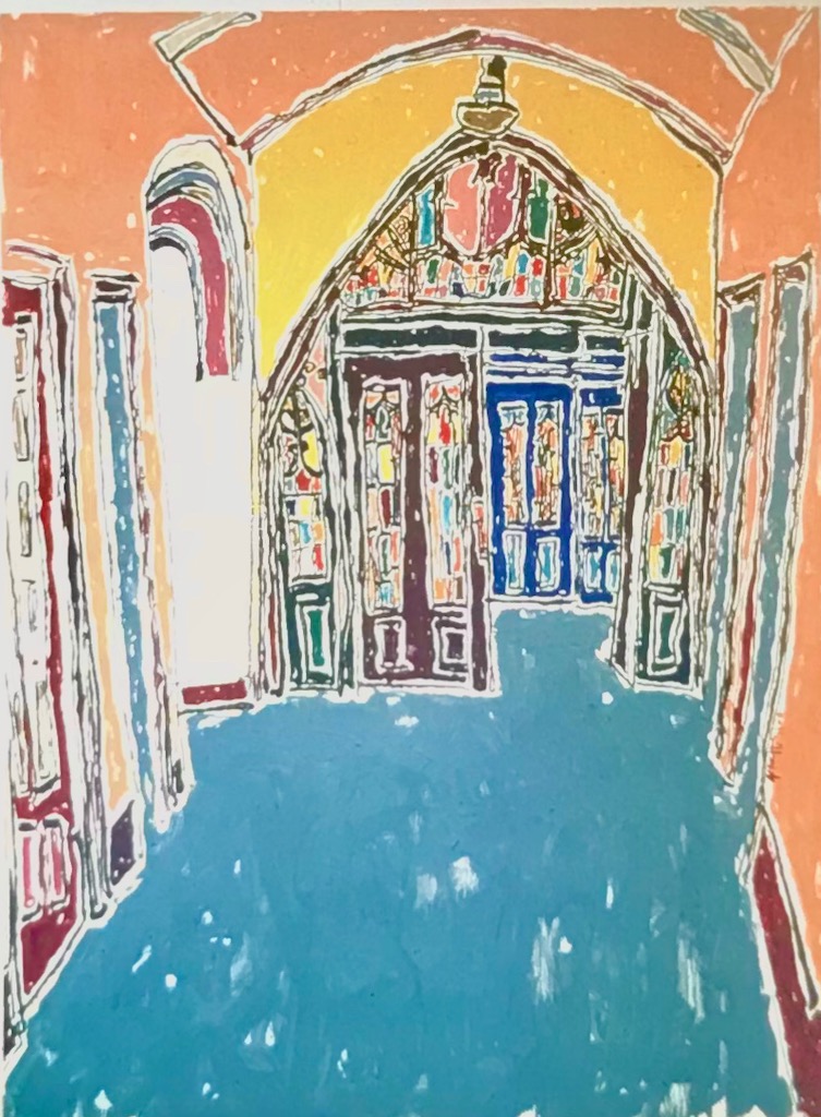 Toward the Chapel