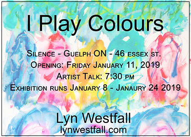 border I play colours poster black font