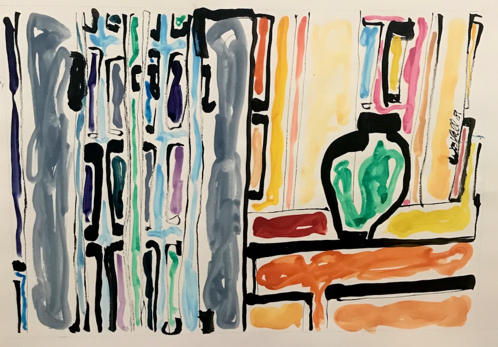 Library Vase II