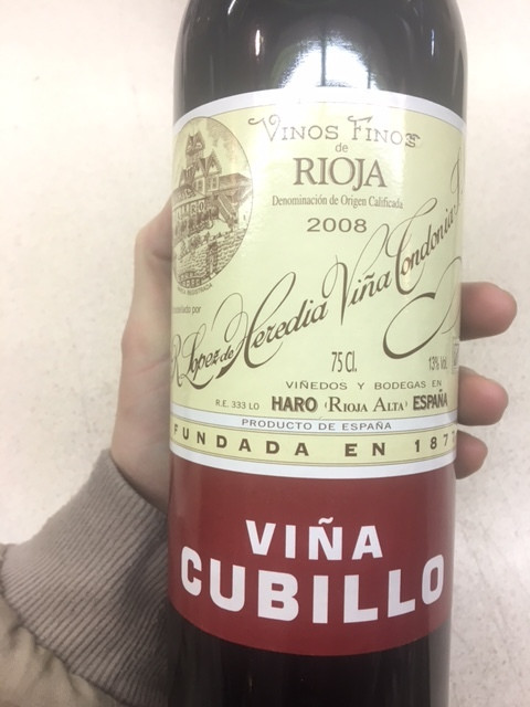 Bodega Lopez Heredia, one of the founding fathers of Rioja in the late 1800s still makes wine today. These wines are incredibly earthy and herbal, with aromas sun-scorched soil, plum and tobacco. This single vineyard 2008 is only $27!