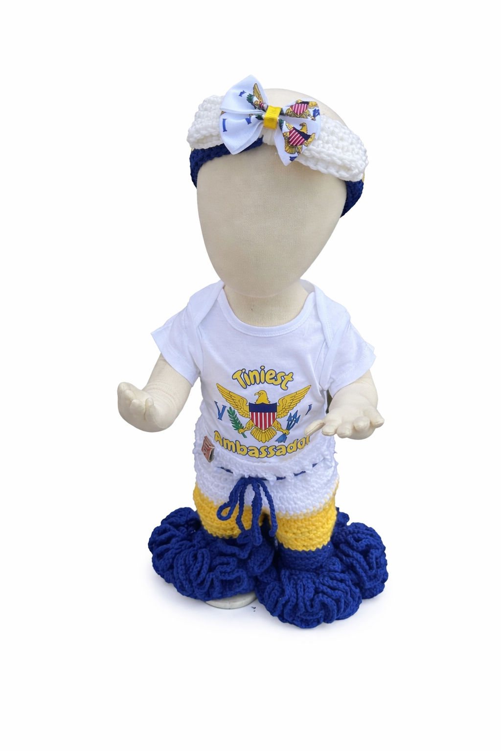 “340 Kids” Tiniest VI Ambassador Handmade Crochet Set