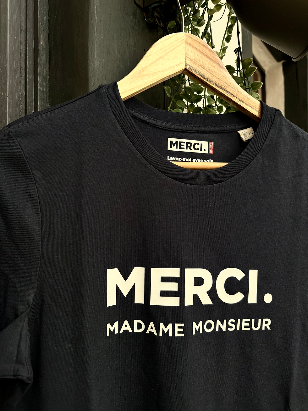 Miniatura: Tee-shirt Merci Madame Monsieur
