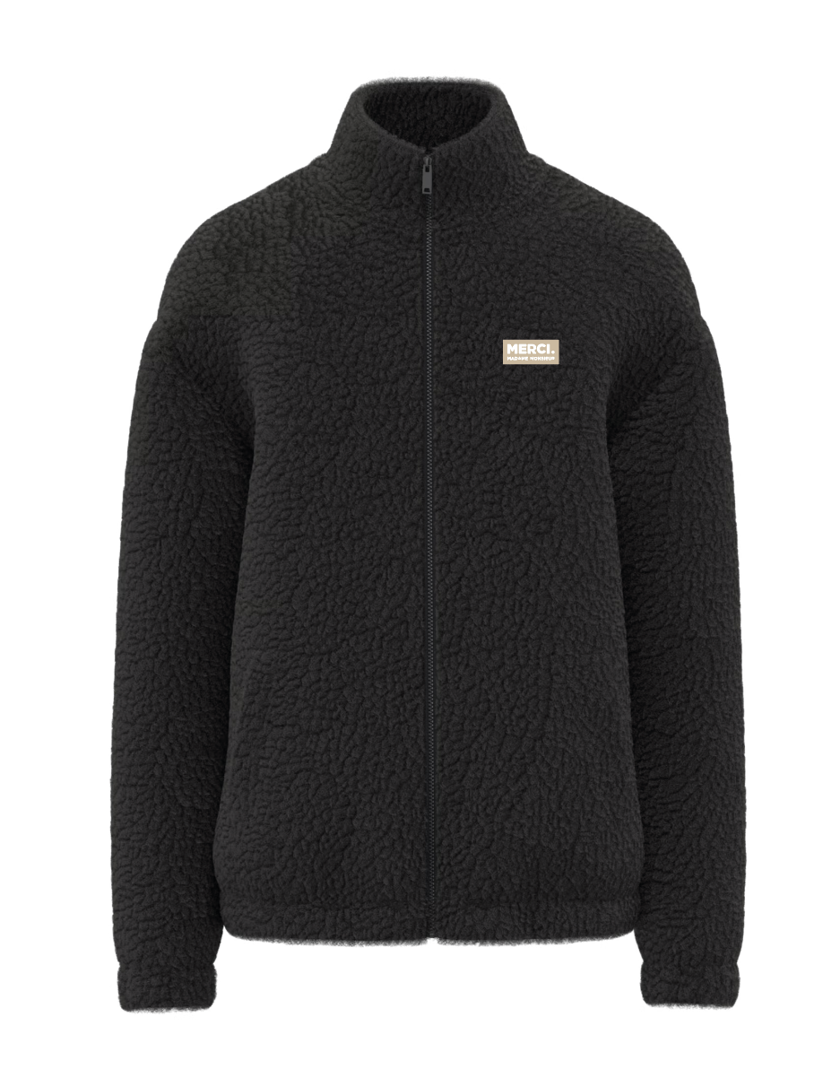 Miniatura: Veste zip en Sherpa
