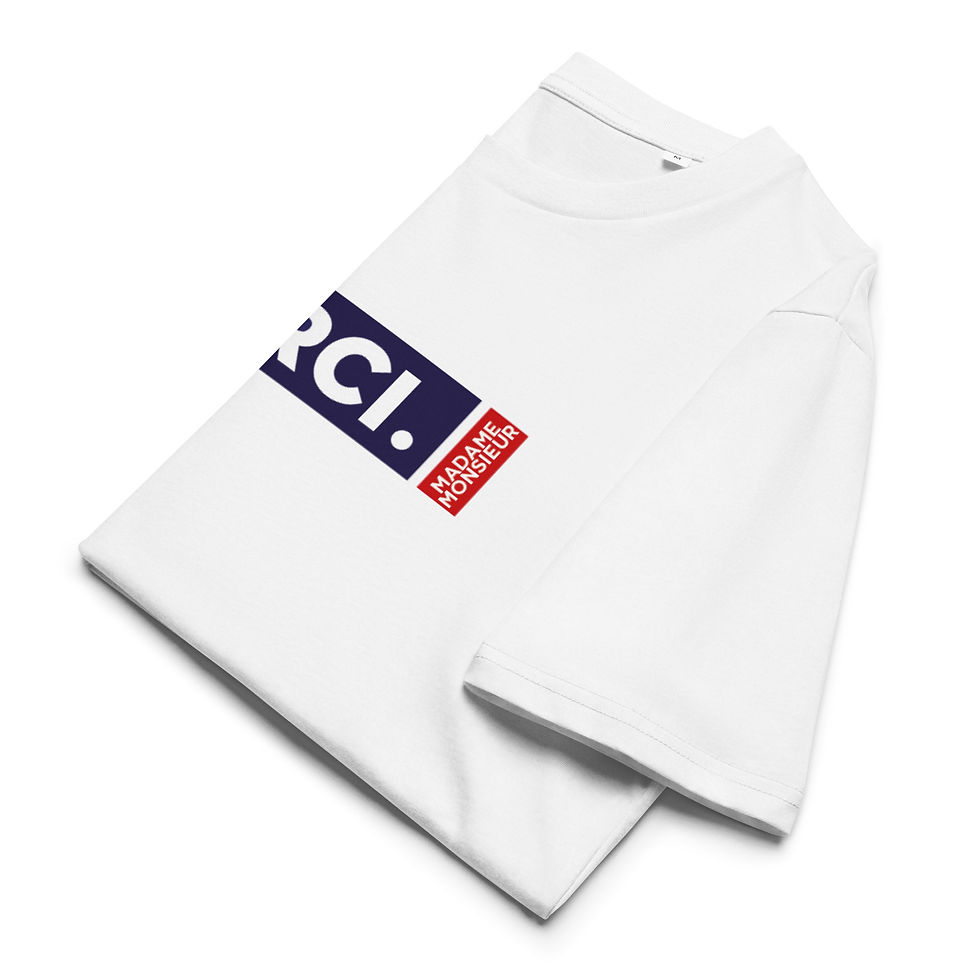 Miniatura: Tee-shirt Merci Madame Monsieur