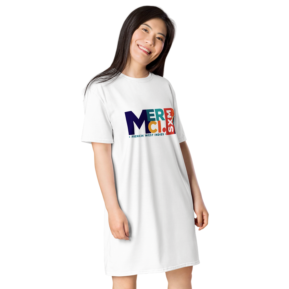 Miniature : Tee-shirt robe MERCI SXM