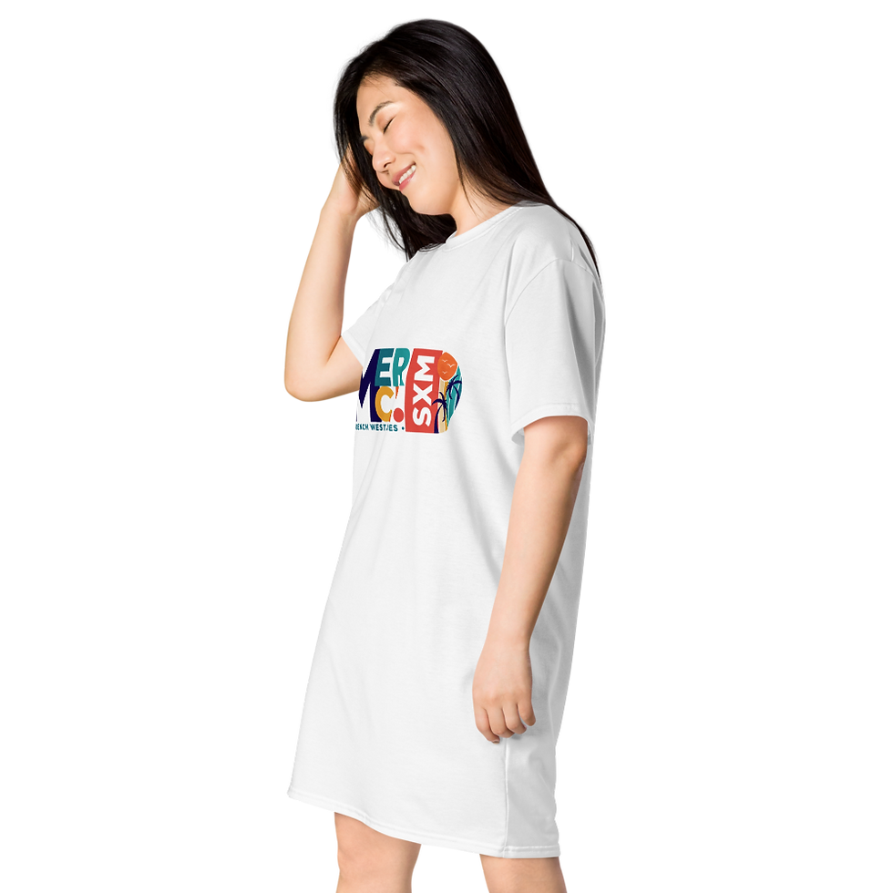 Miniature : Tee-shirt robe MERCI SXM