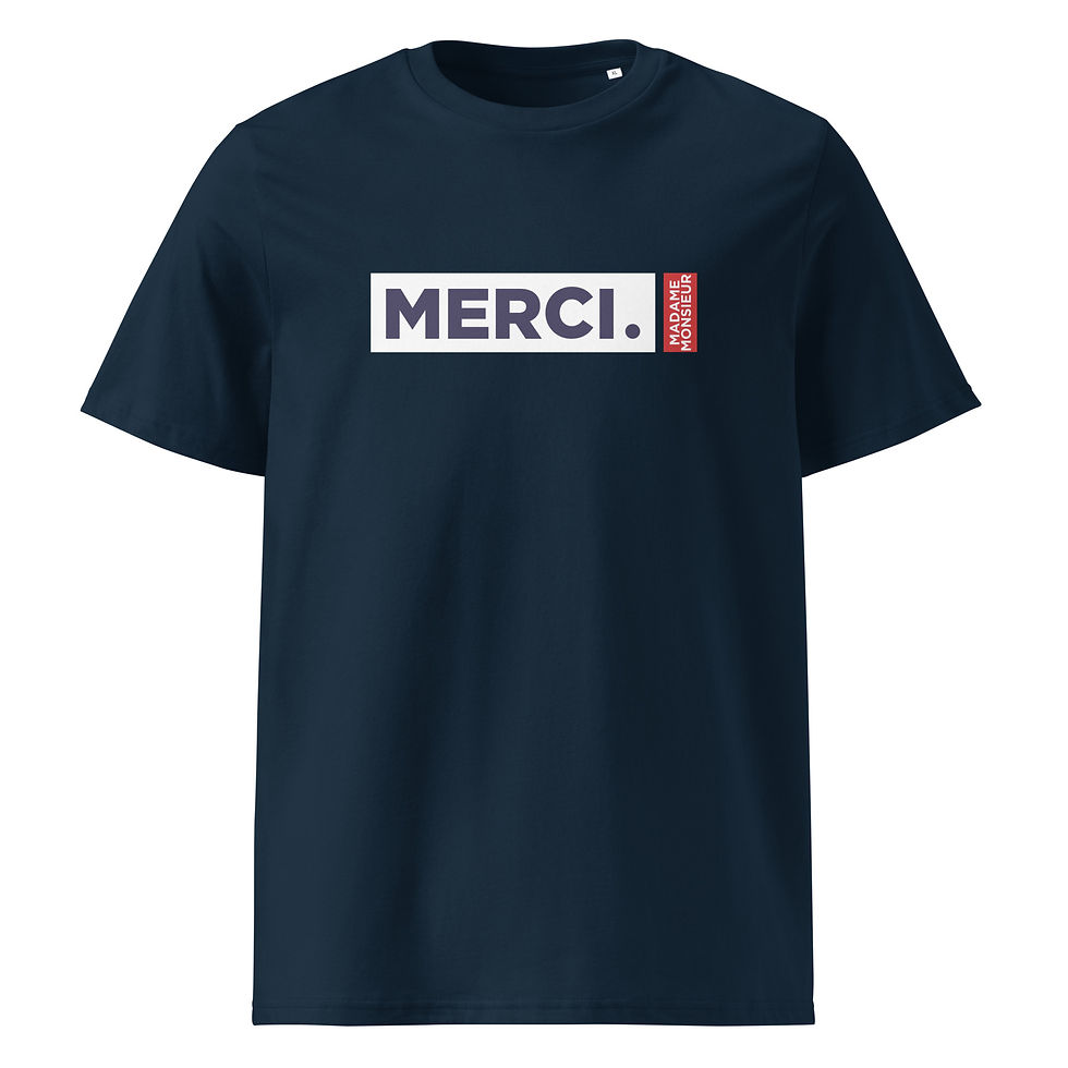 Thumbnail: Tee-shirt Merci Madame Monsieur
