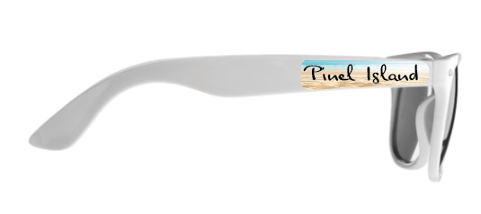 Miniature : white sunglasses