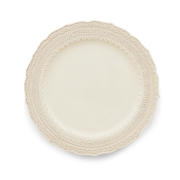Cream Lace Dinner Plates