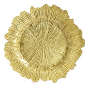 Gold Glass Reef Charger Plates rattan fringe charger dallas fort worth weather ford wedding rentals place settings linens tablecloths