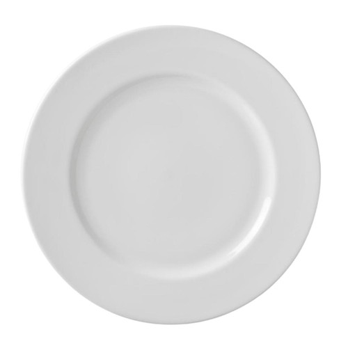 White Dinner Plates ROYAL EVENT RENTALS