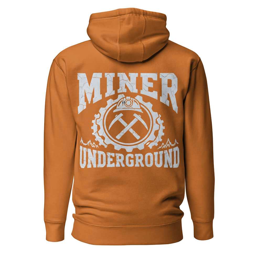 Thumbnail: Underground Miner -HERITAGE- Hoodie