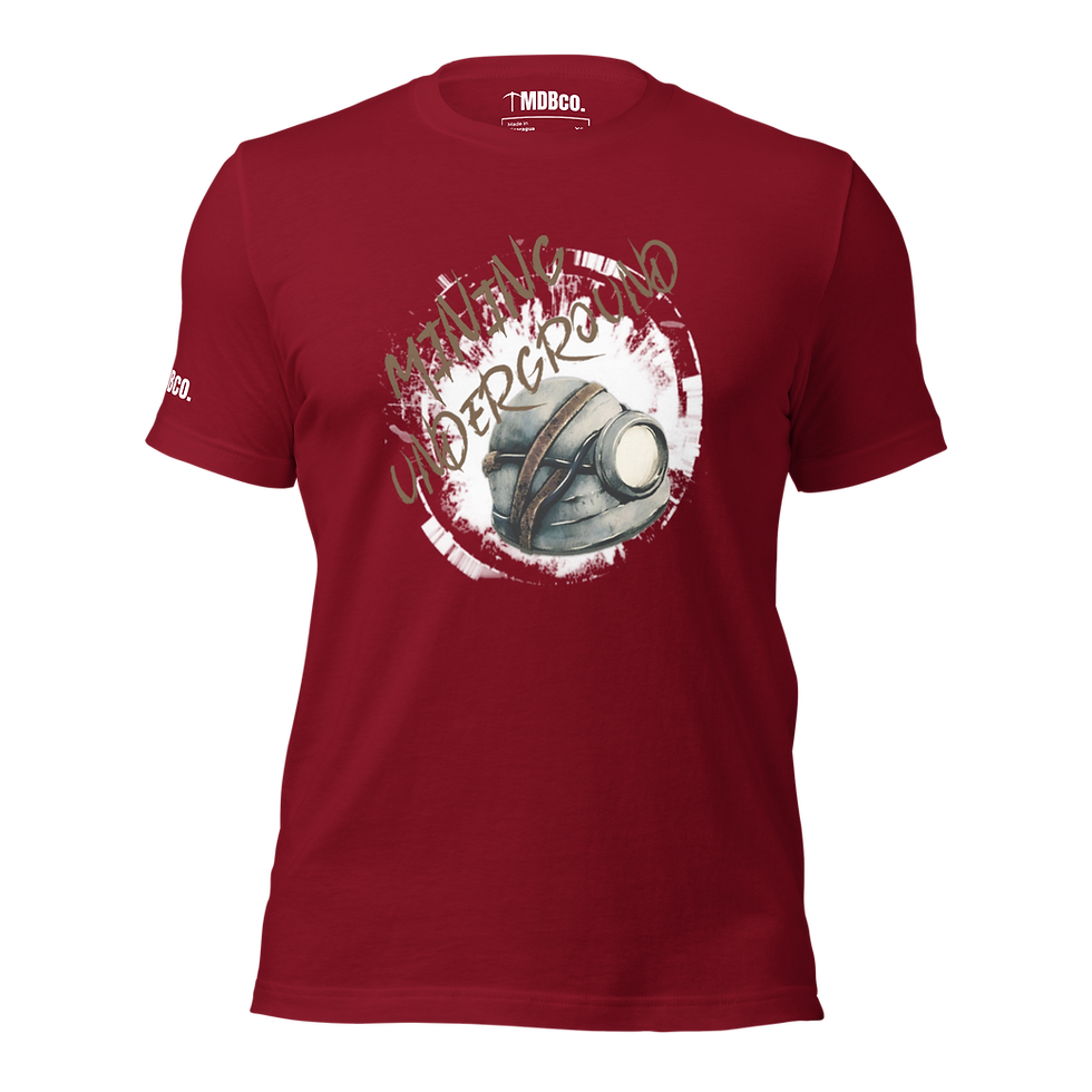Thumbnail: Mining Underground -fitted- Tee
