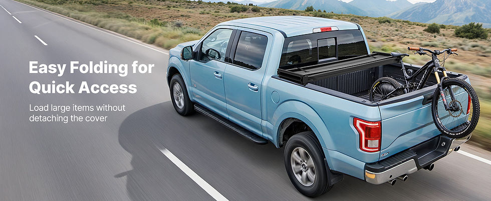 Miniature : Couvre benne Souple VEVOR, Toyota Tacoma 2016-2023 5 Pieds