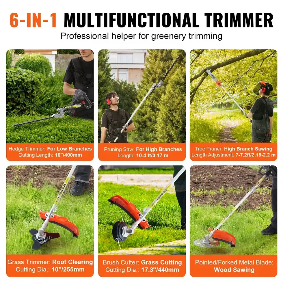 Miniature : Outils de coupe multifonctions 6 en 1 VEVOR