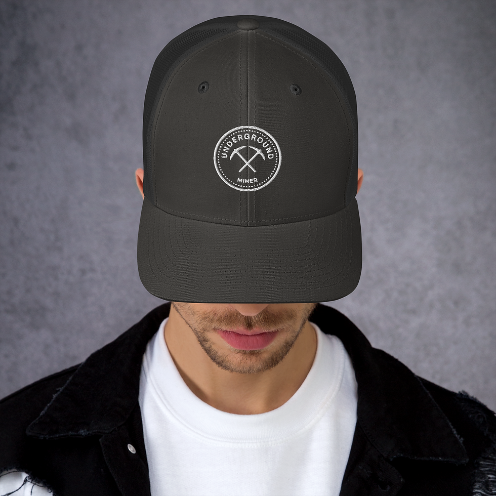 Thumbnail: Underground Miner Trucker Cap