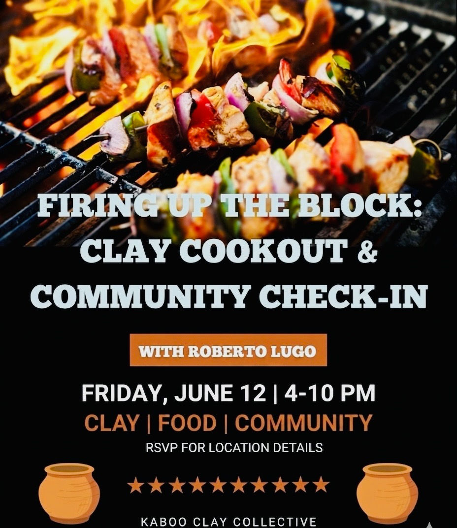 Firing Up the Block: Clay Cookout & Community Check-In with Roberto Lugo