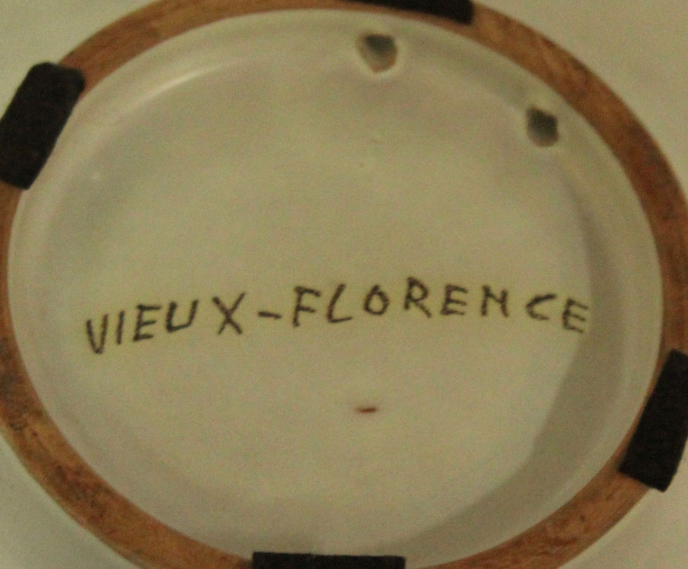 Miniature : Assiette Décorative Année 1950 - Vendue !