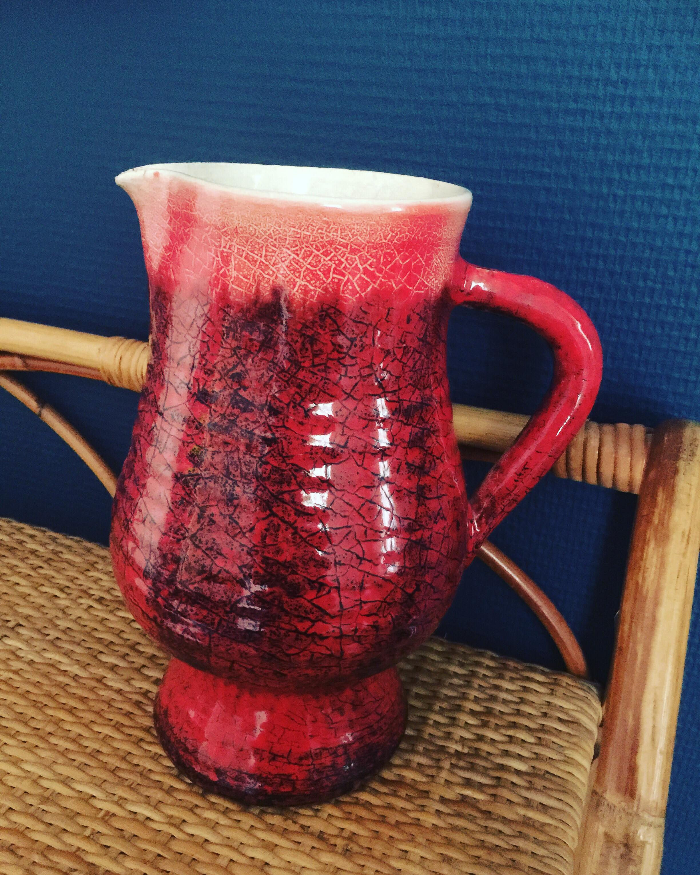 Vase Rouge Accolay