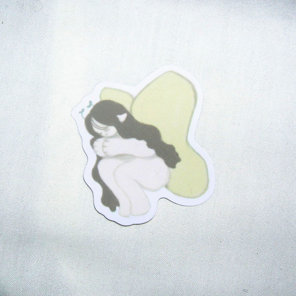 Peach Fae Sticker