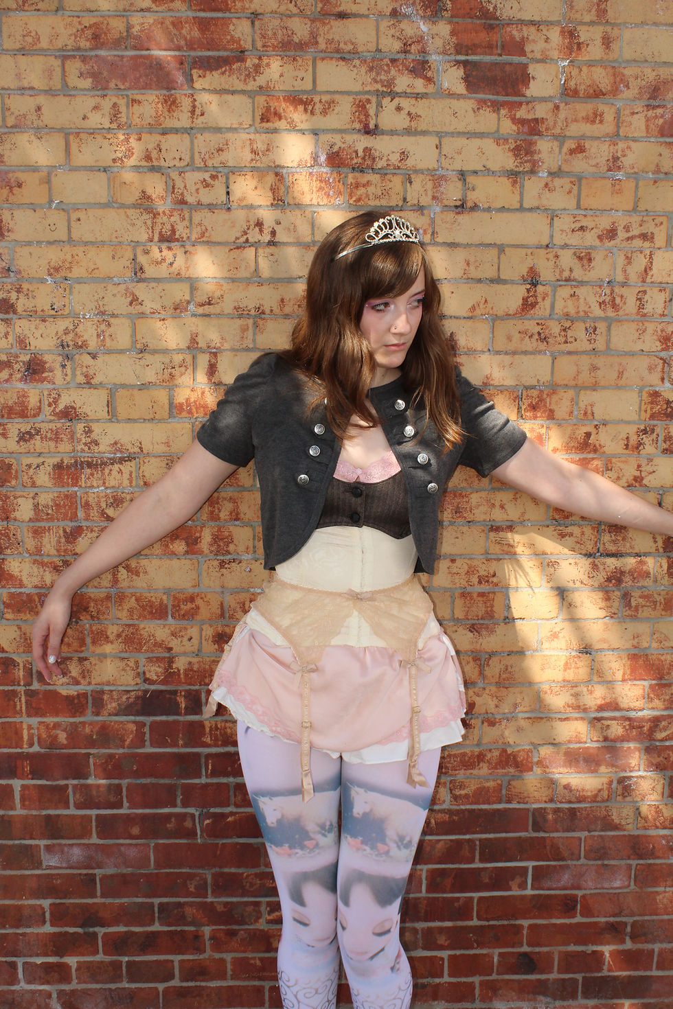 Thumbnail: Sleeping Beauty Pixie Tights | Single Sided