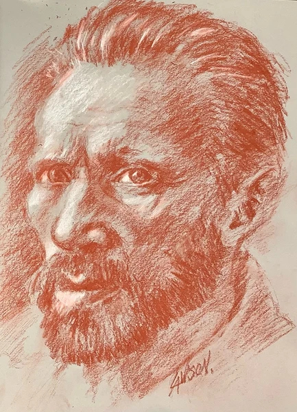 Teapot and Pear Still Life on black background