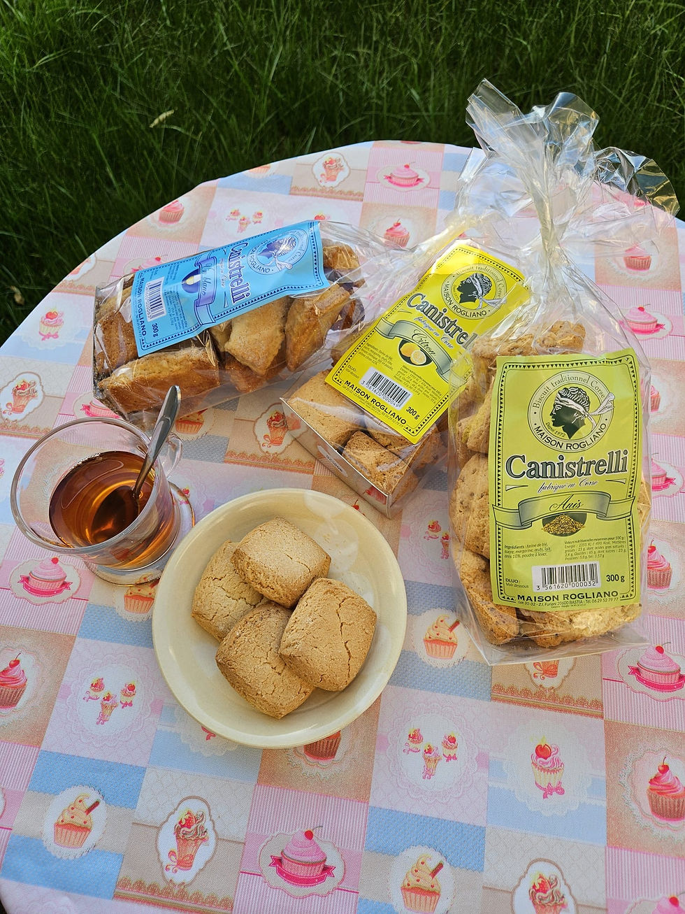 Miniature : Canistrelli citron