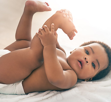 Baby Playing Happily