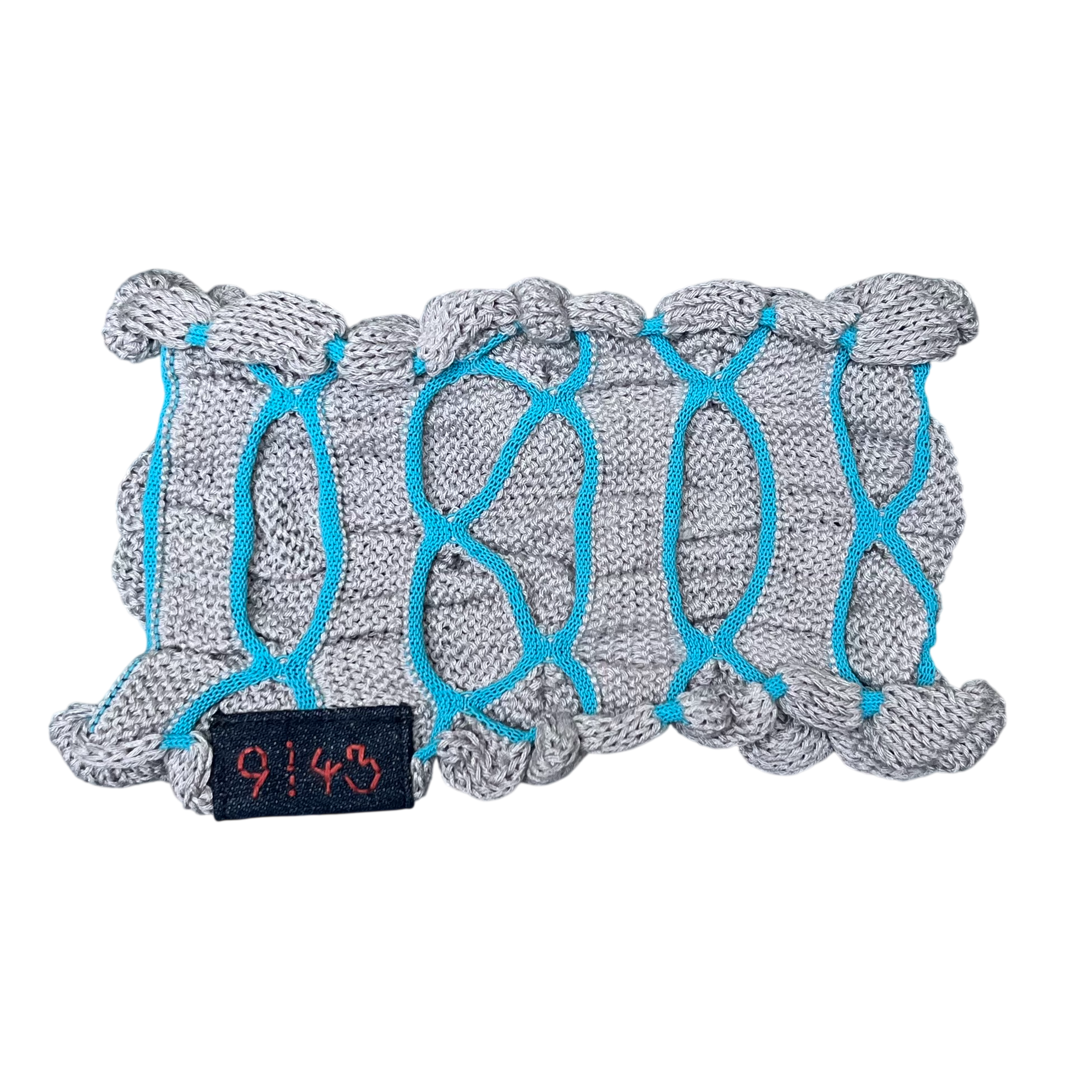 the GOOEY Hairband - Gray x Blue