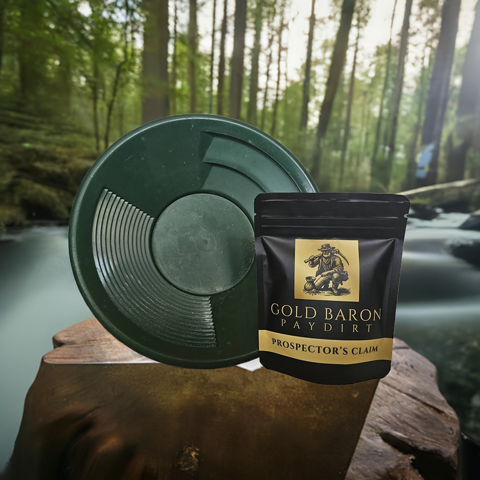 Thumbnail: A bag of Prospector's Claim paydirt from Gold Baron Paydirt.