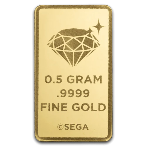 2026 PAMP Suisse Sonic the Hedgehog 35th Anniversary 1/2 Gram Gold