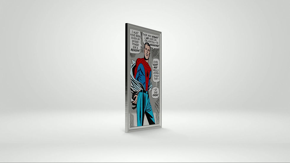 Thumbnail: 2026 Niue Marvel Spider-Man “The Power, The Duty, The Choice” 1 oz Silver Coin