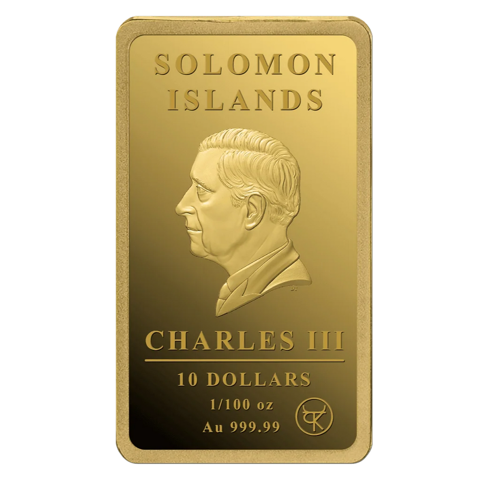 Thumbnail: 2026 Solomon Islands World’s Purest Bullion II – Maple Leaf 1/100 oz Gold Bar