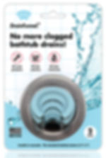 DrainFunnel.® - Bathtub Funnel for Hair Clog Prevention