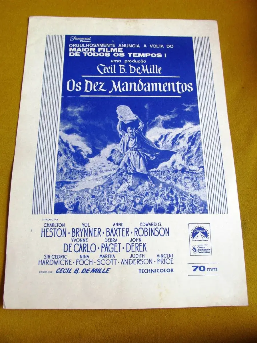 Miniatura: Os Dez Mandamentos