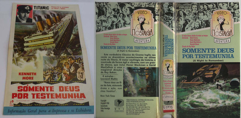 Miniatura: A Tragédia do Titanic / Somente Deus por Testemunha