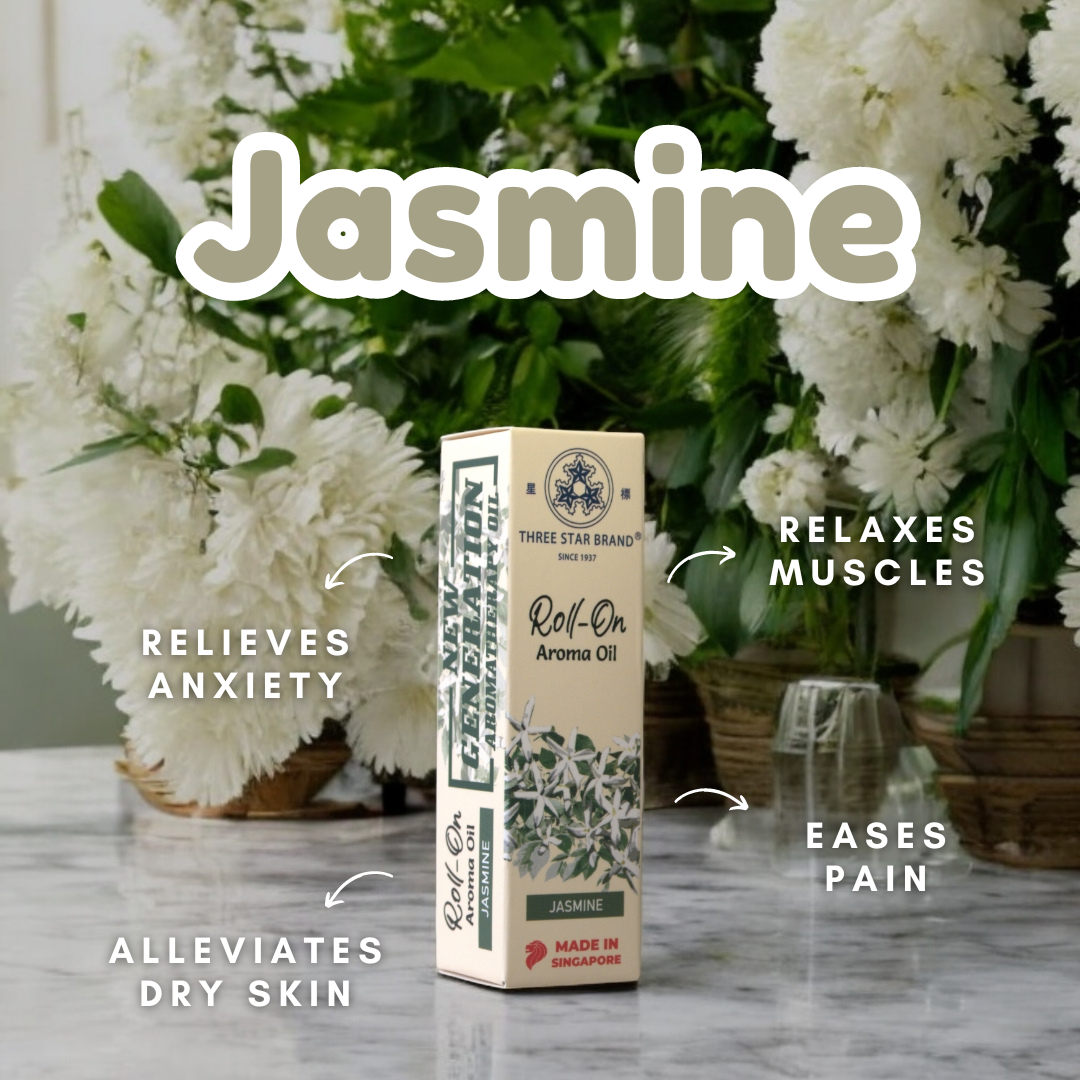 TSB Roll-On Aromatherapy Oil (Jasmine 10ml)