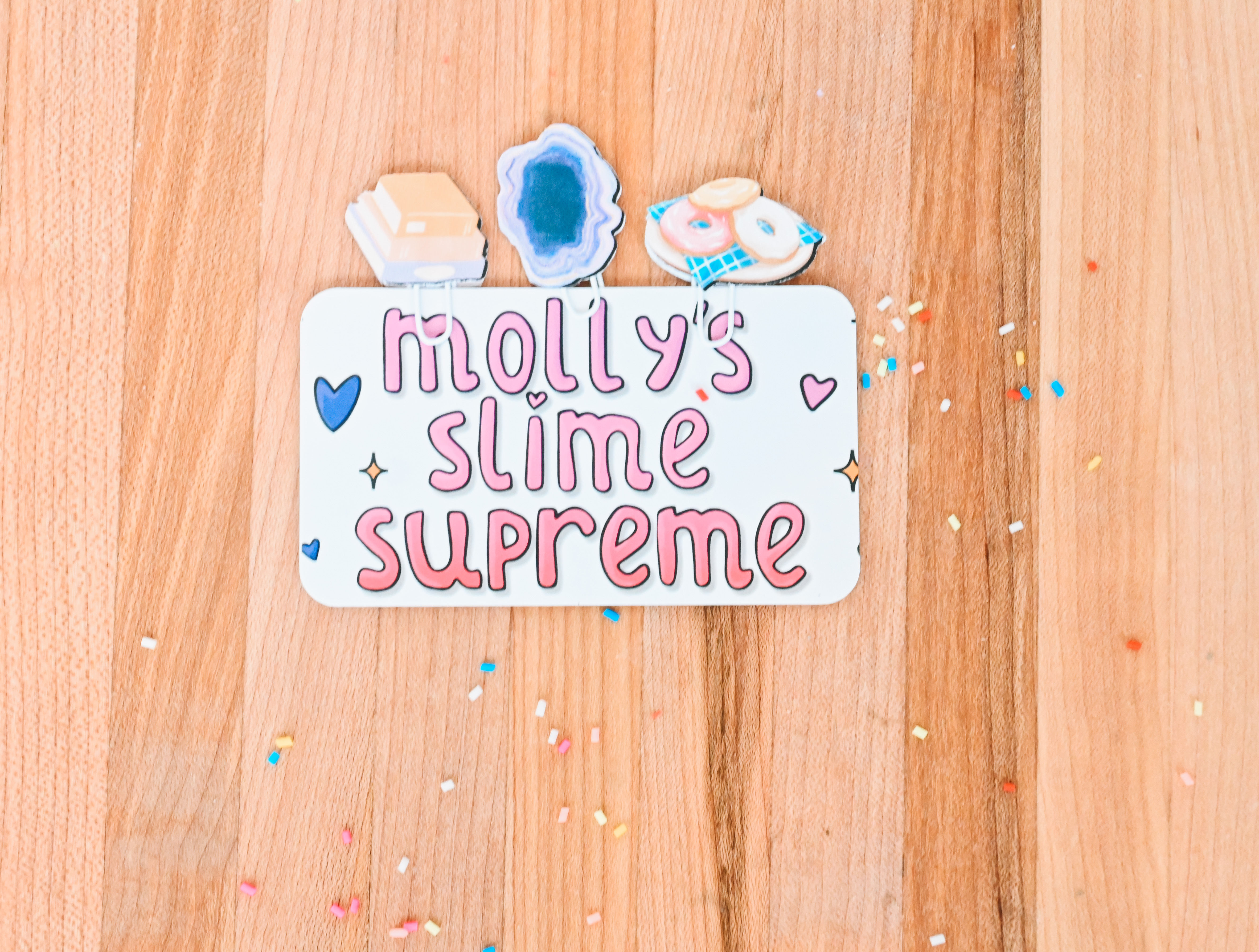 Paper clip bookmarks set