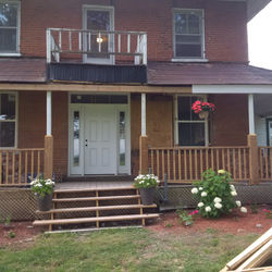 New porch railing