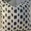 Thumbnail: The pillow cover in linen is a Black Dot contemporary design fabric throw pillow that features a textural material. This tren