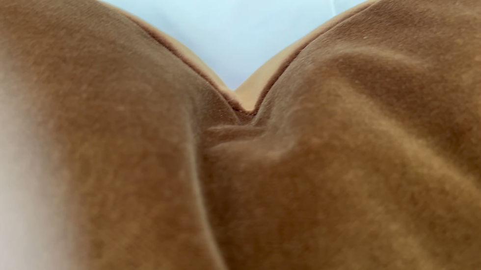Thumbnail: Chocolate Brown Velvet Pillow Cover -20"