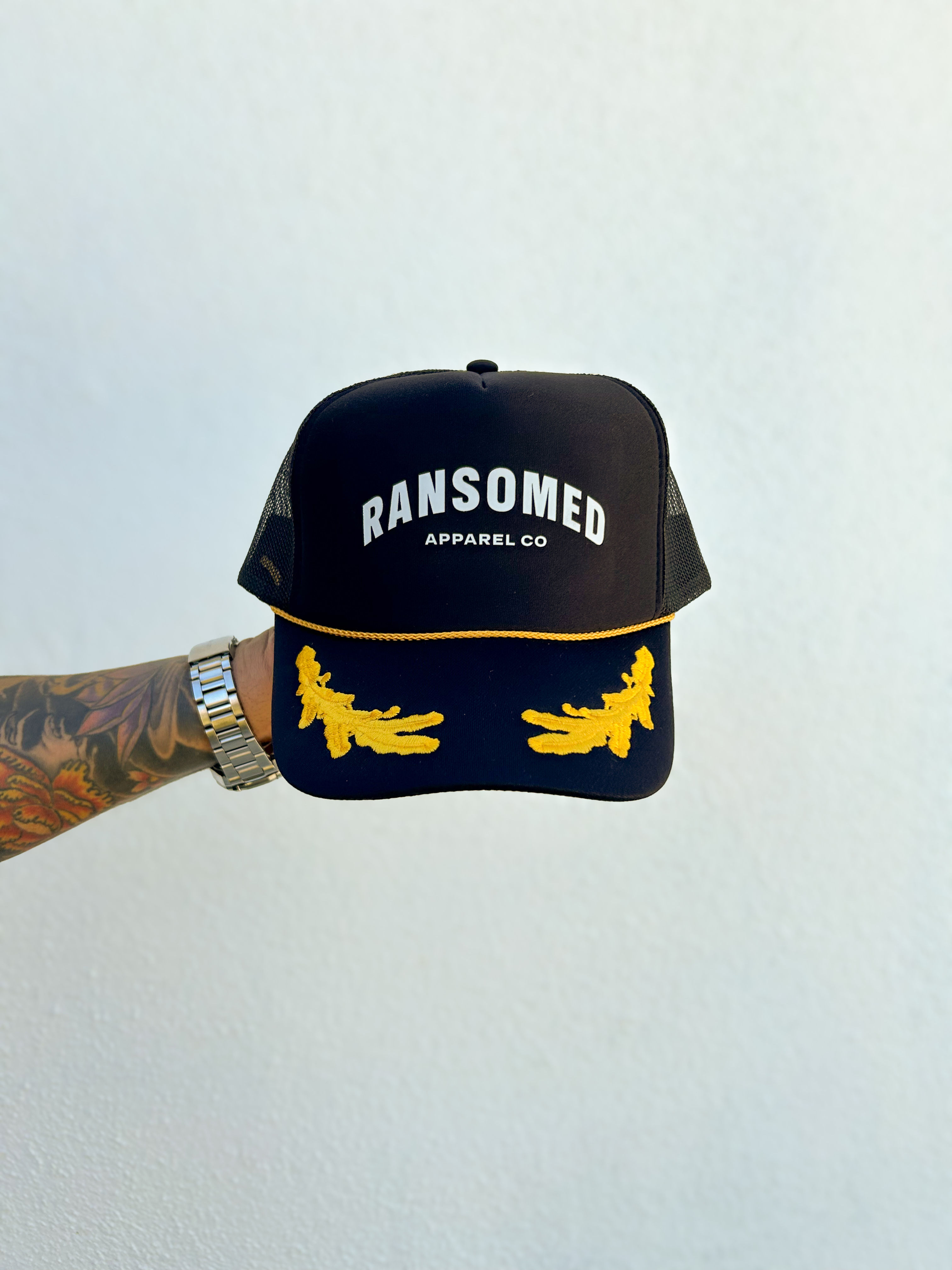 Ransomed Logo Trucker Hat (Black)