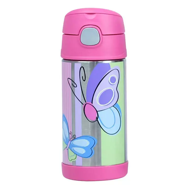 Garrafa Térmica Thermos Funtainer F401 Borboleta 355ml