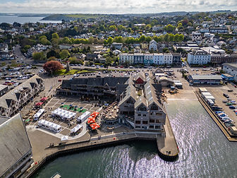 Aerial Falmouth Harbour