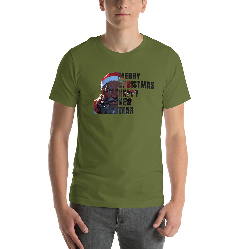 Thumbnail: Merry Christmas Happy New Year t-shirt