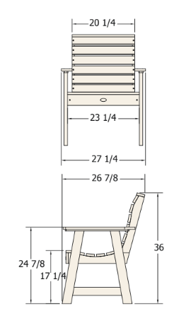 Thumbnail: Sunrise Coast Court Side Chair