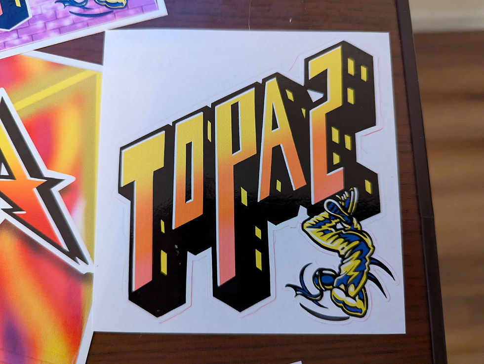 Thumbnail: TOPAZ x G KILLA - Krush Groove / Beat Street 7 Sticker Pack