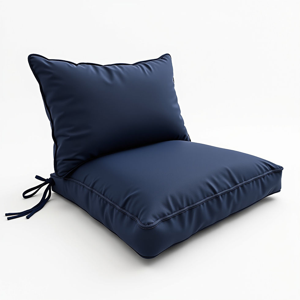Navy Deck Cushion